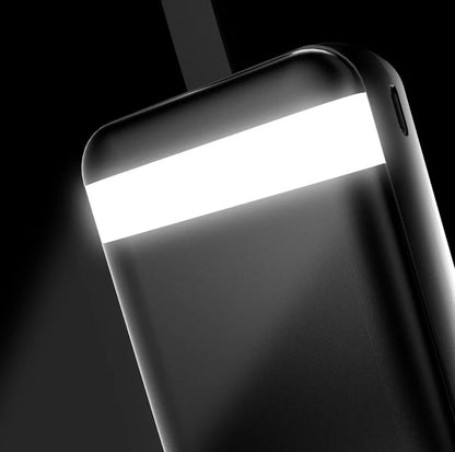 30.000 mAh Powerbank mit LED Lampe