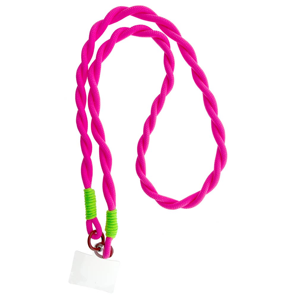 Handykette Twisted Neonpink